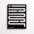 Sliding wall calendar