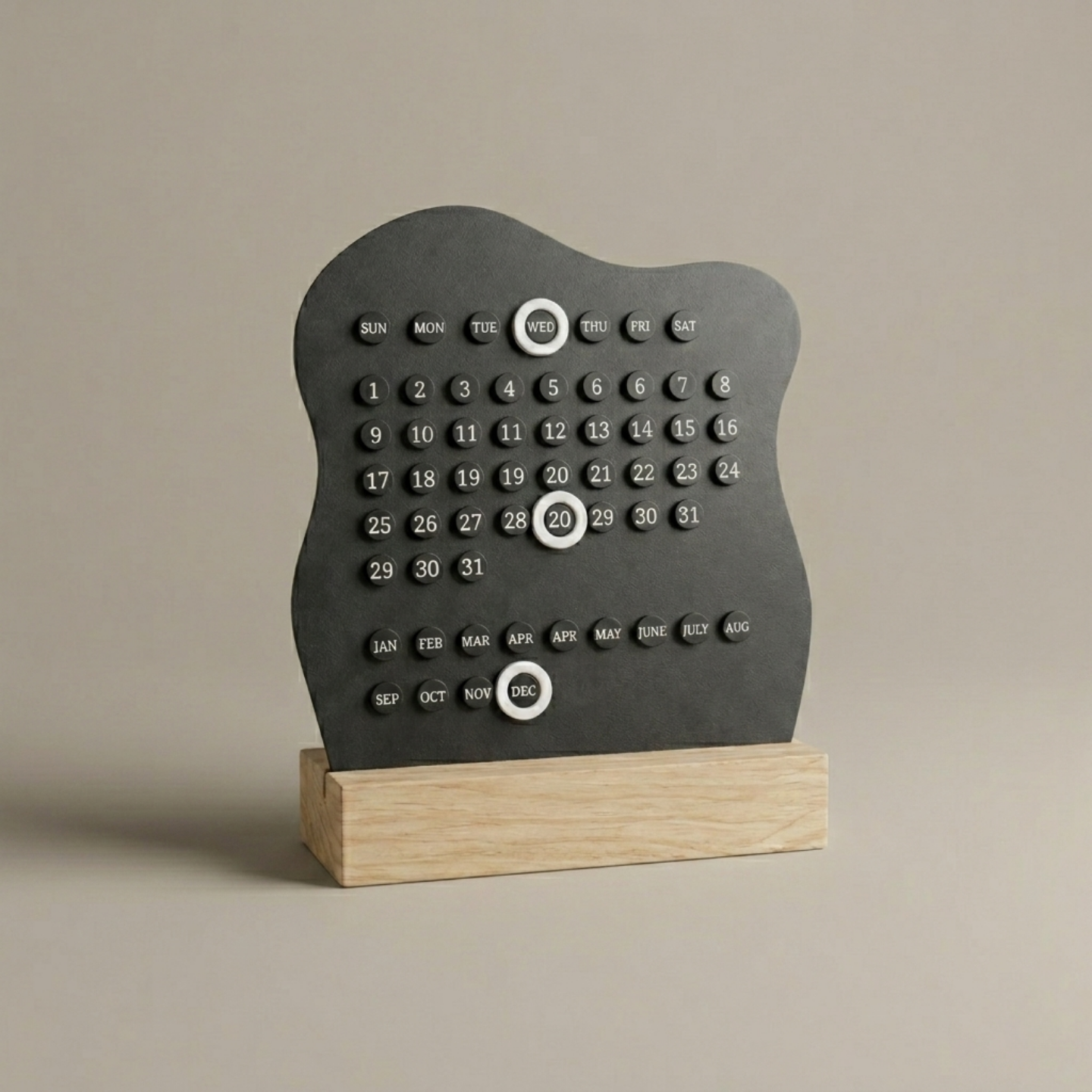 Ring-A-Date Desk Calendar